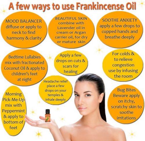 Frankincense Essential Oil Uses