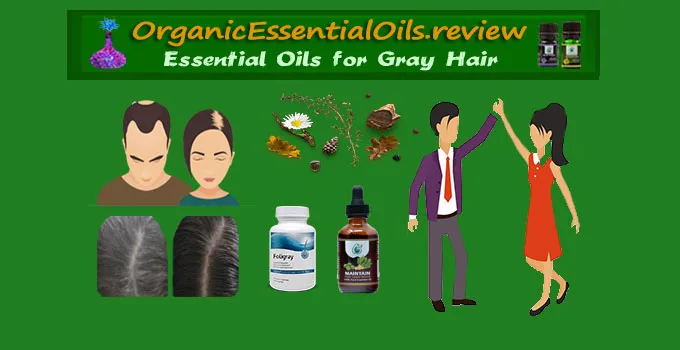 essential oils for grey hair