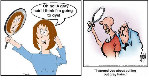 does stress cause grey hair